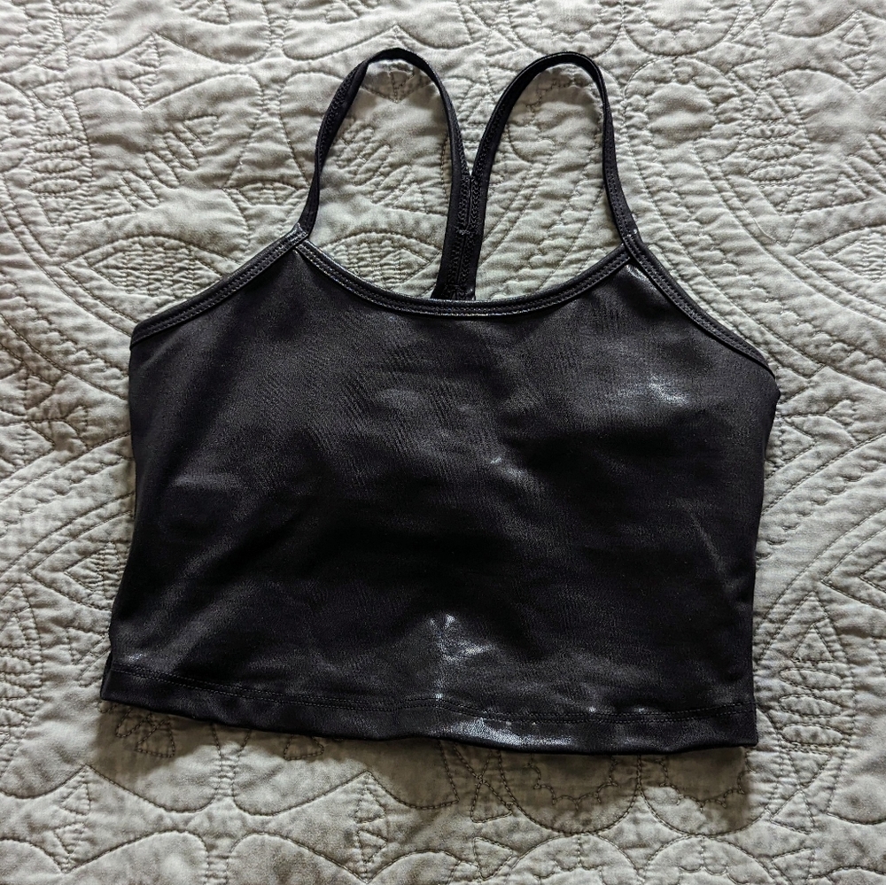 Beyond Yoga Pearlized Slim Racerback Crop Size XS